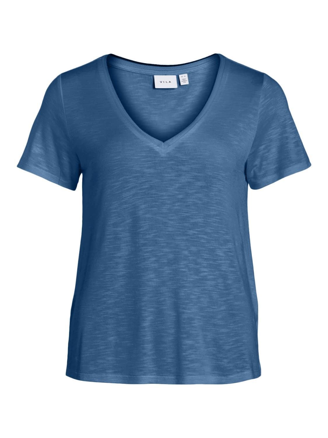 Camiseta azul vinoel - Imagen 5