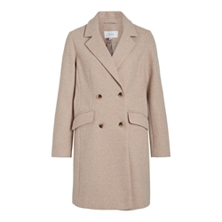 Abrigo beige vilunna - Imagen 1