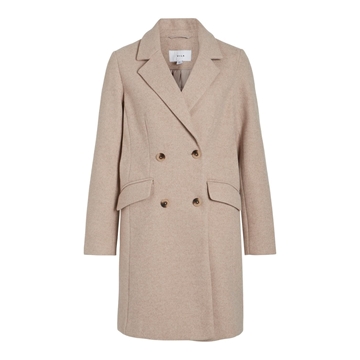 Abrigo beige vilunna - Imagen 1