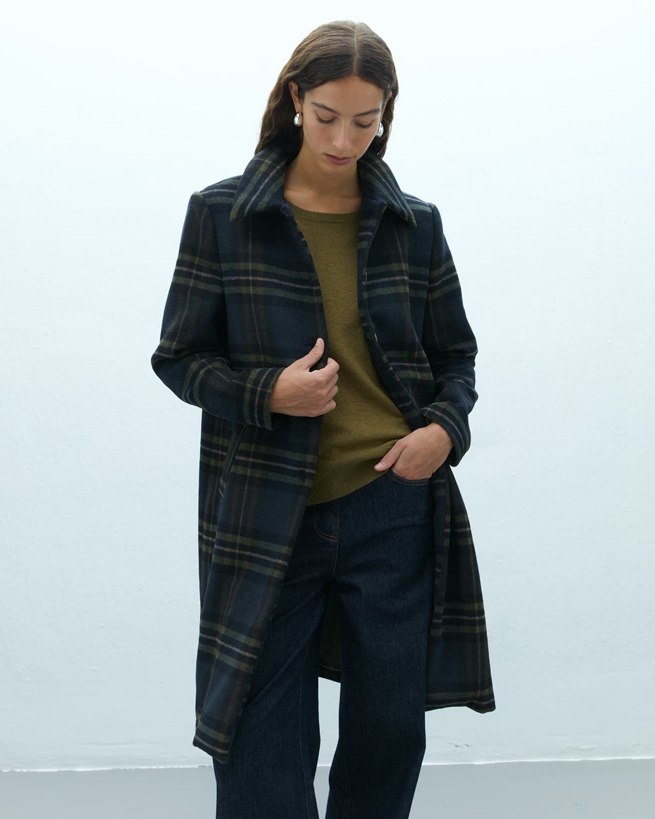 Abrigo verde - Imagen 1