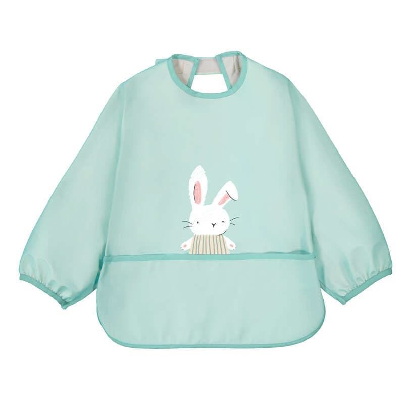 Babero con mangas anís - Imagen 1