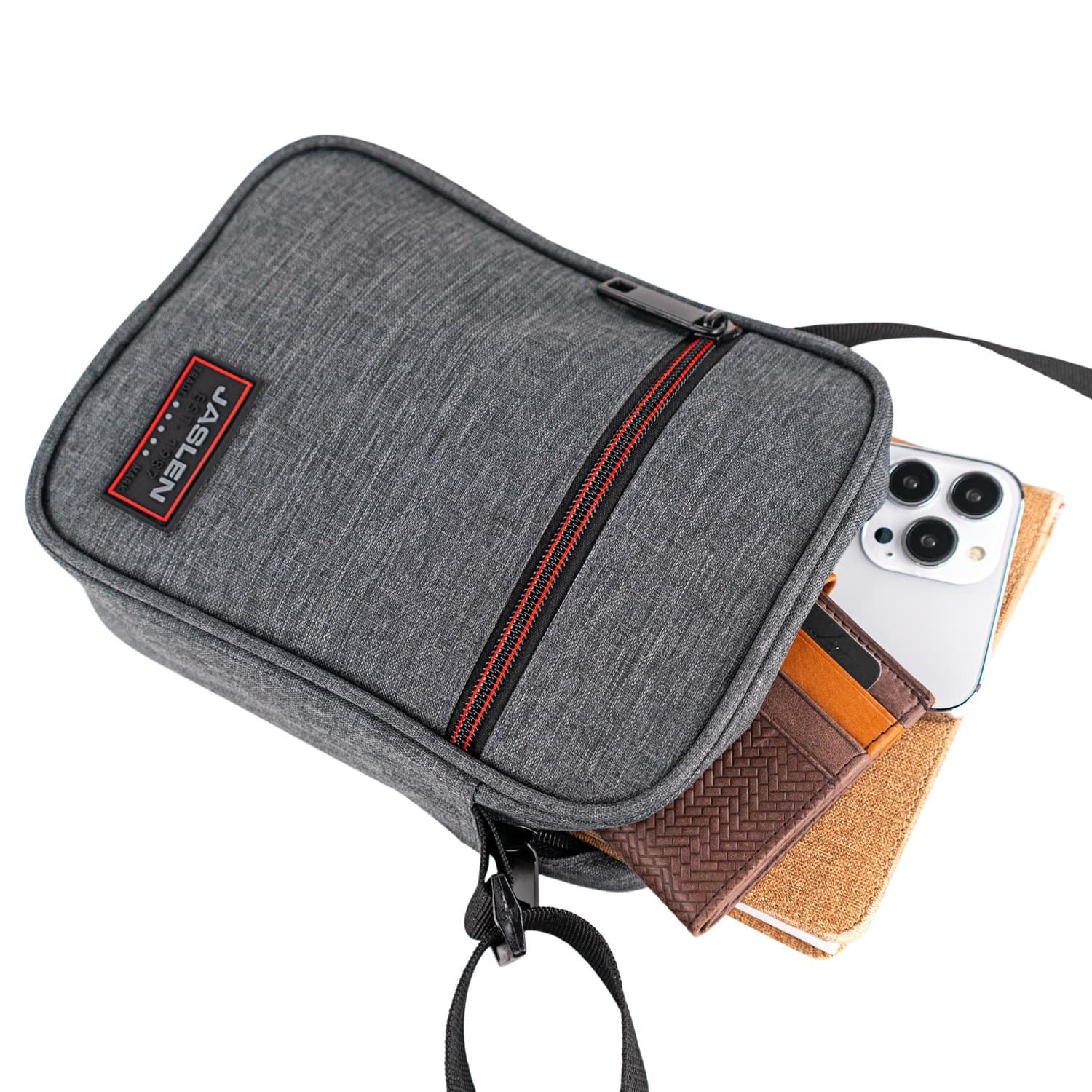 Bandolera gris - Imagen 7