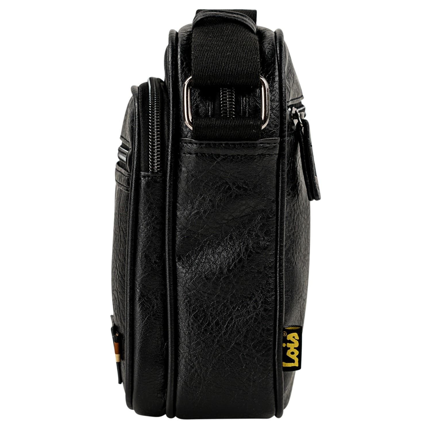 Bandolera polipiel negra - Imagen 4