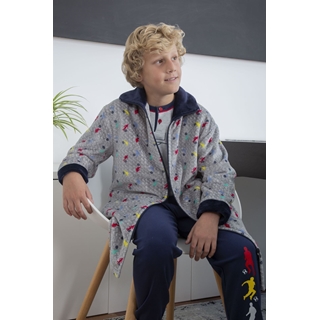 Bata niño gris fútbol - Imagen 1