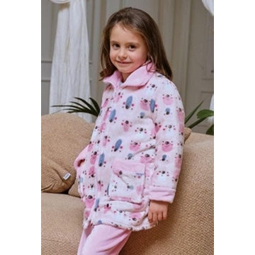 Bata ositos rosa - Imagen 1