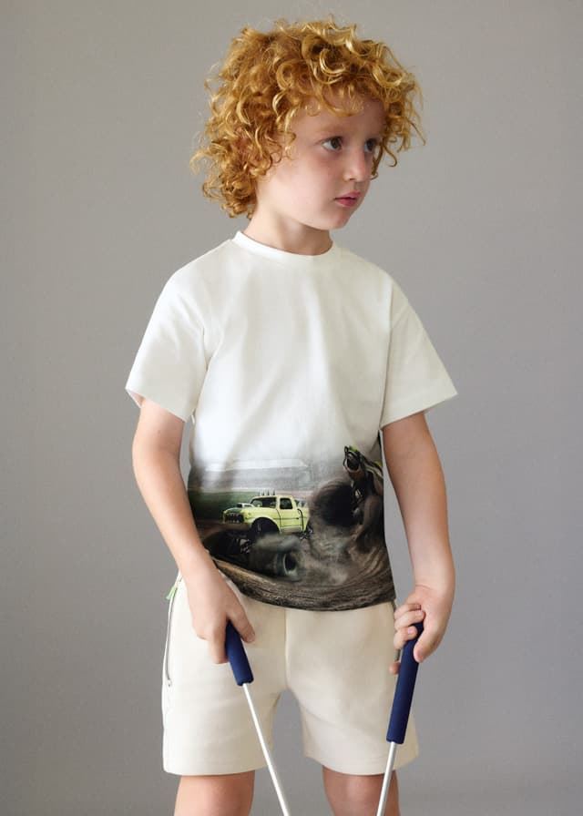 Bermuda cremalleras cáñamo - Imagen 1