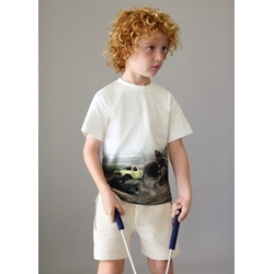 Bermuda cremalleras cáñamo - Imagen 1