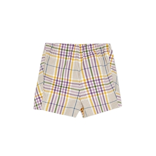 Bermuda cuadros lila - Imagen 2