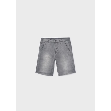 Bermuda denim gris medio - Imagen 1