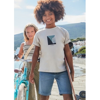 Bermuda denim medio - Imagen 1