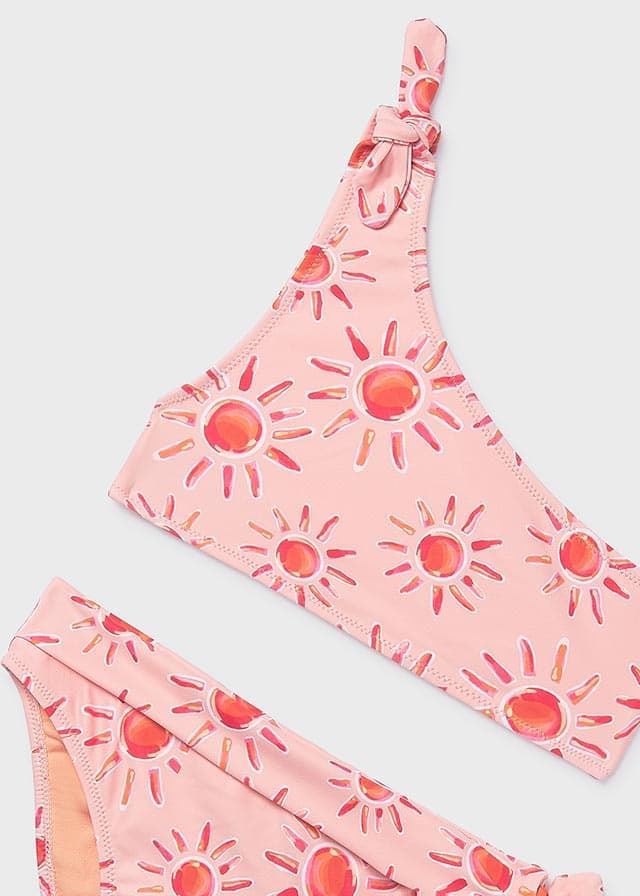 Bikini asimétrico mandarina - Imagen 3