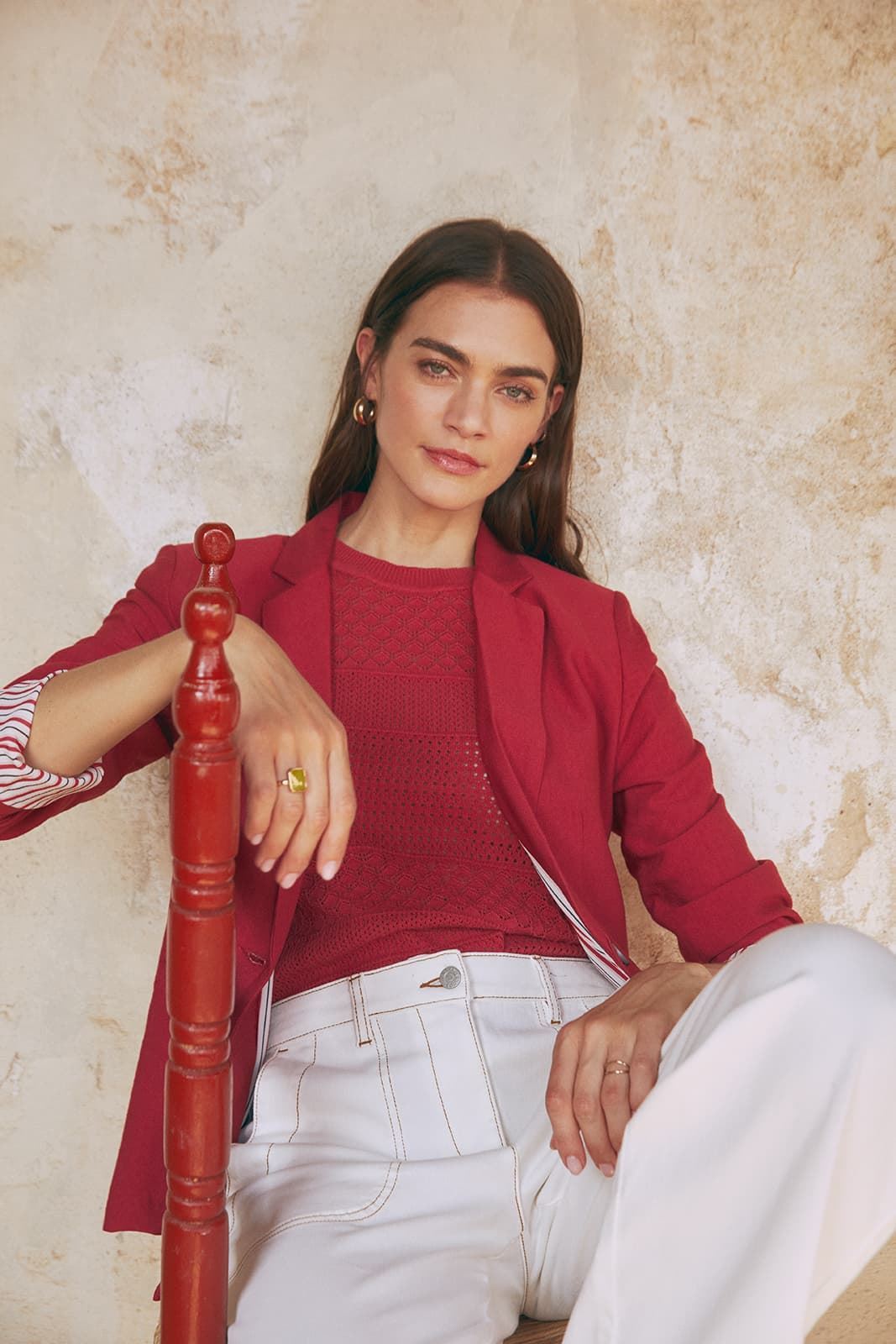 Blazer rojo - Imagen 1