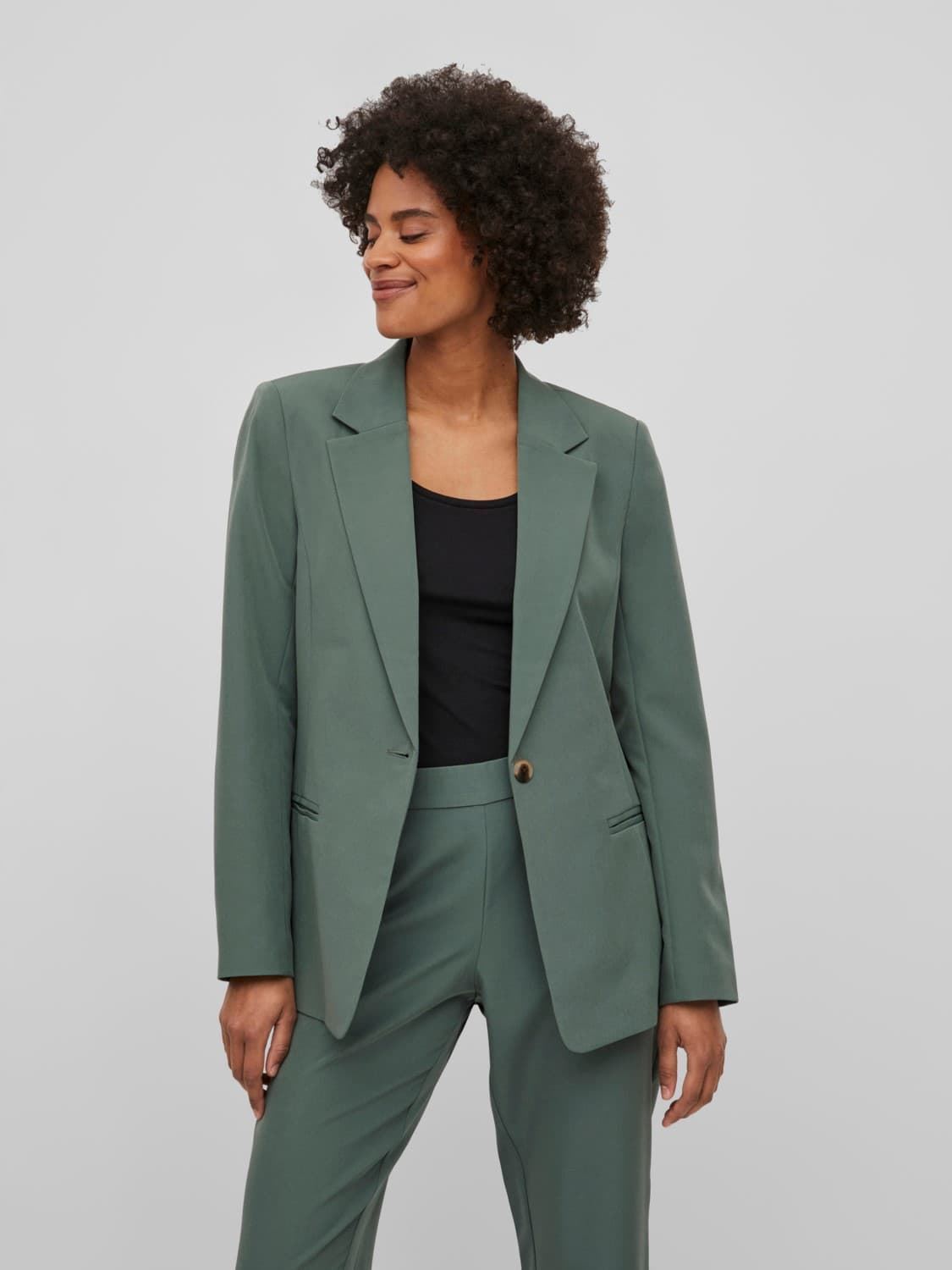 Blazer verde Vilowny - Imagen 1