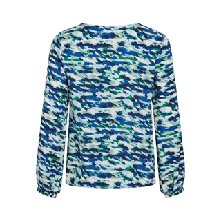 Blusa azul vipaya - Imagen 2