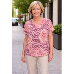 Blusa coral - Imagen 1