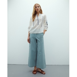 Blusa crudo bordada - Imagen 2