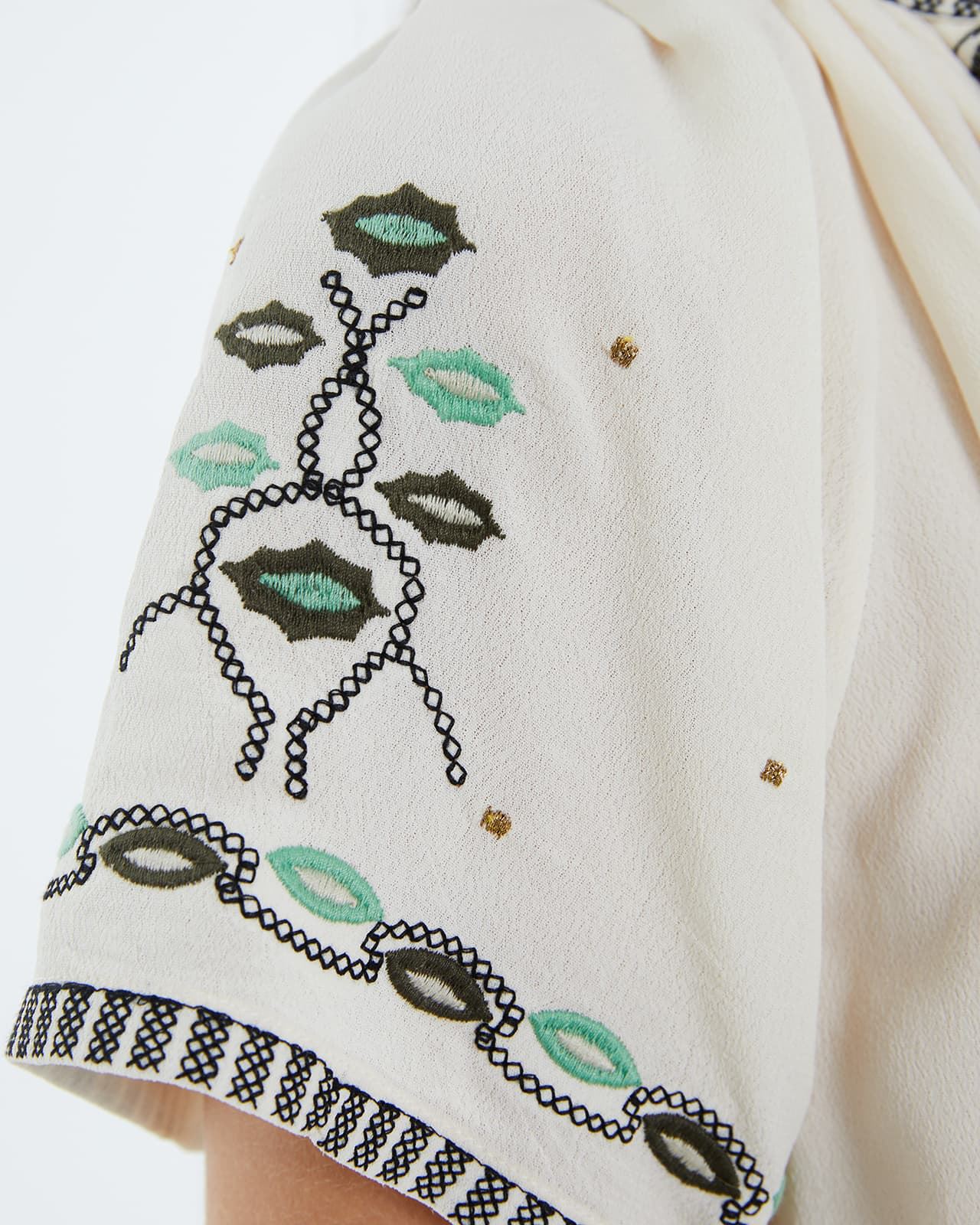 Blusa crudo bordados - Imagen 4