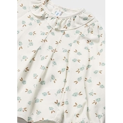 Blusa crudo-jade - Imagen 2