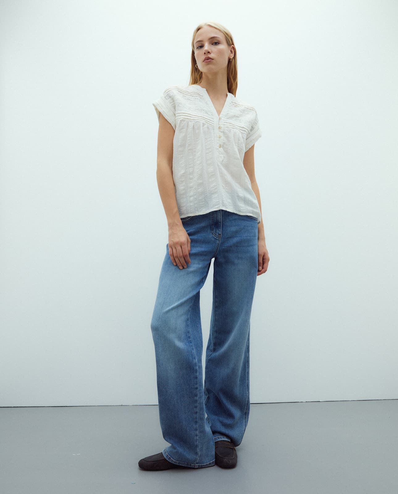 Blusa crudo - Imagen 2