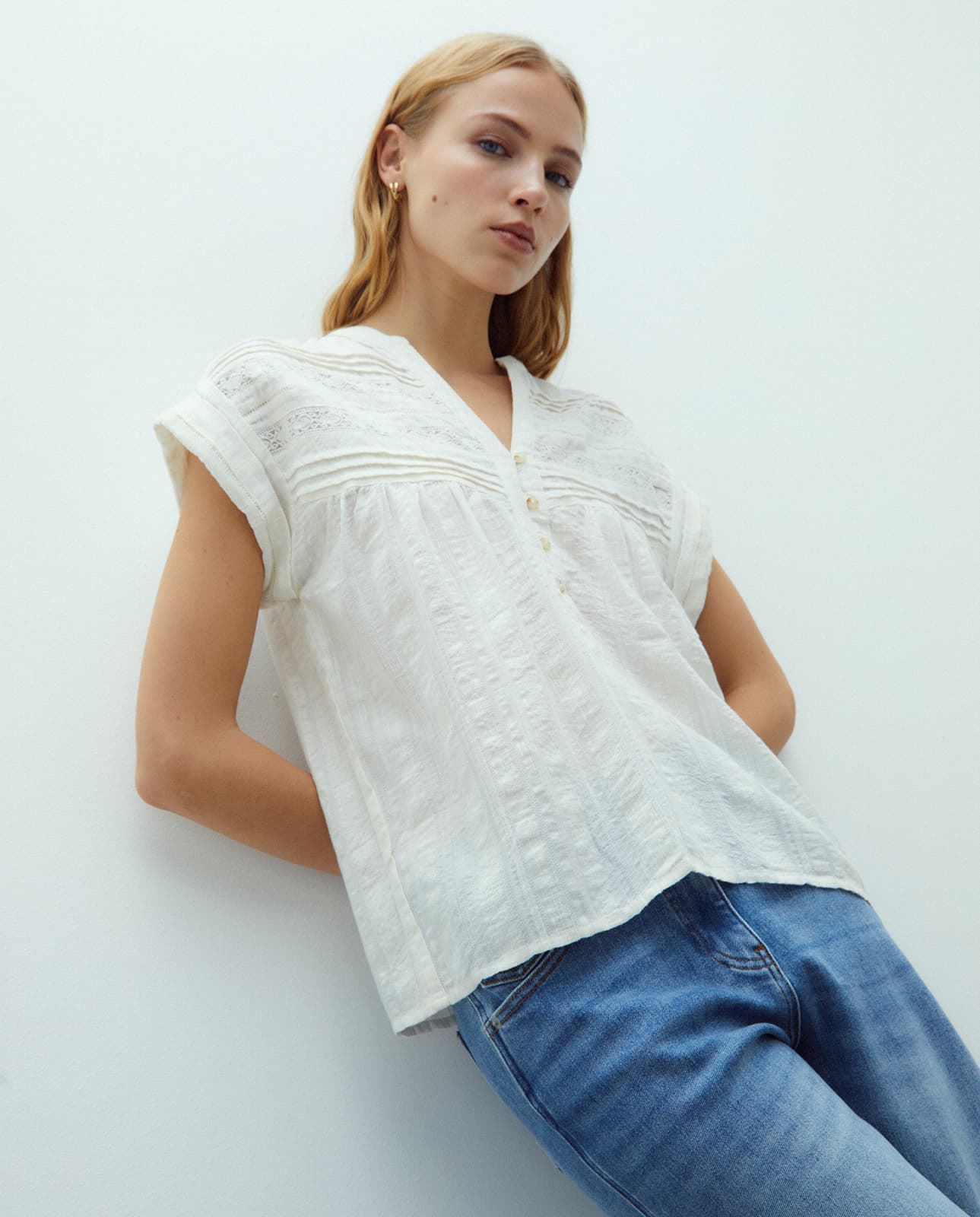 Blusa crudo - Imagen 5