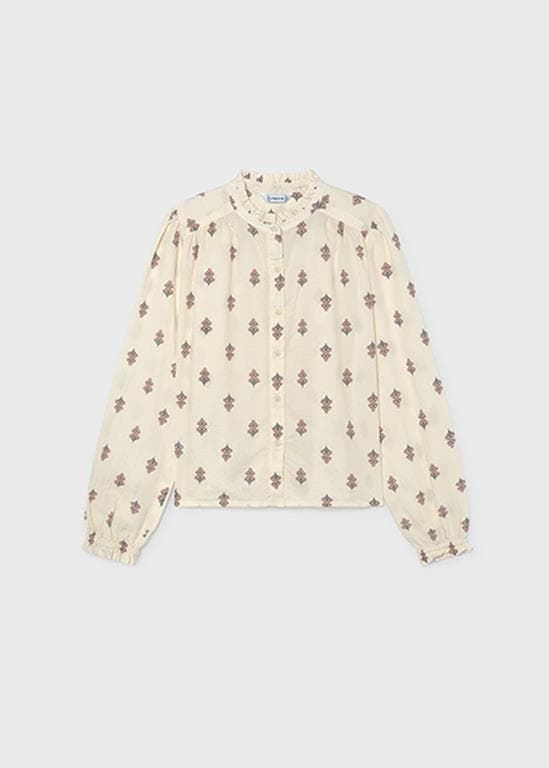 Blusa estampada macchiato - Imagen 2