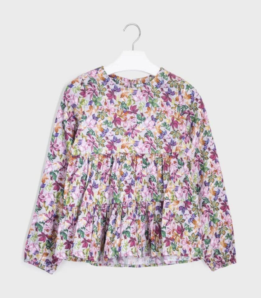 Blusa estampada - Imagen 1