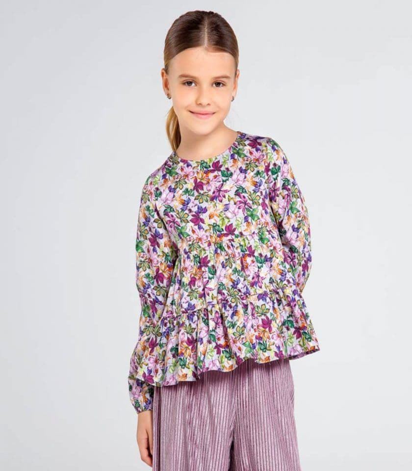 Blusa estampada - Imagen 3