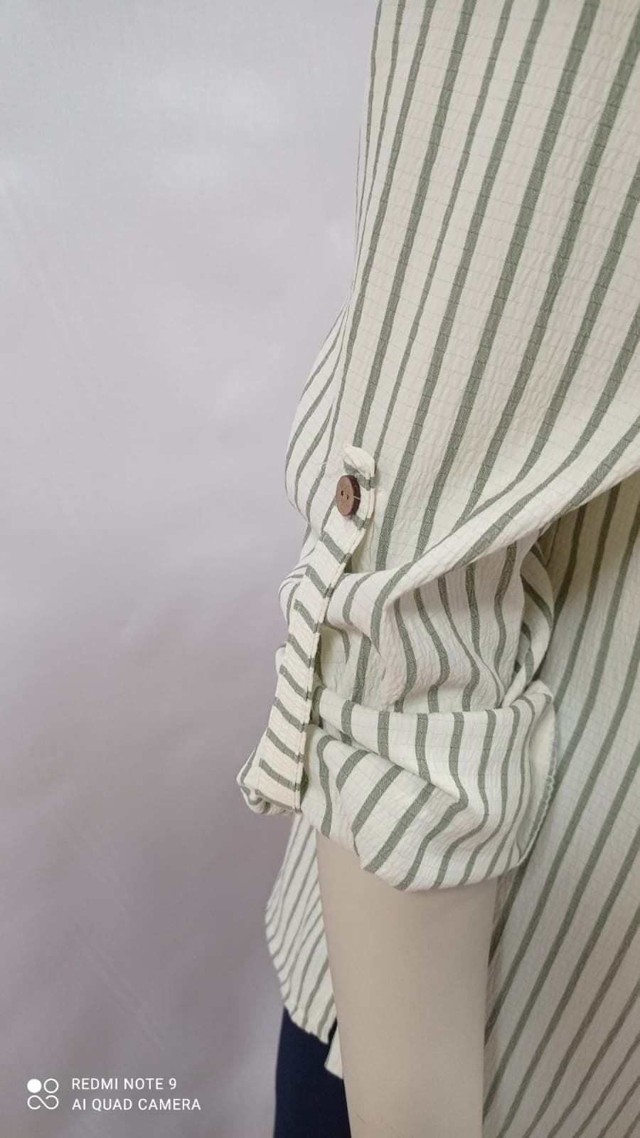 Blusa rayas verde - Imagen 4