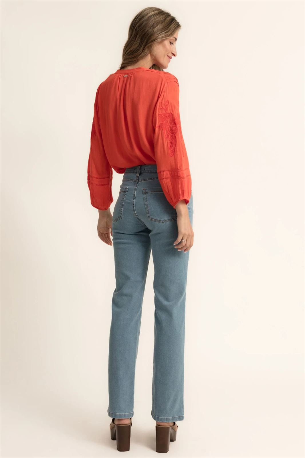 Blusa Raycel coral - Imagen 2