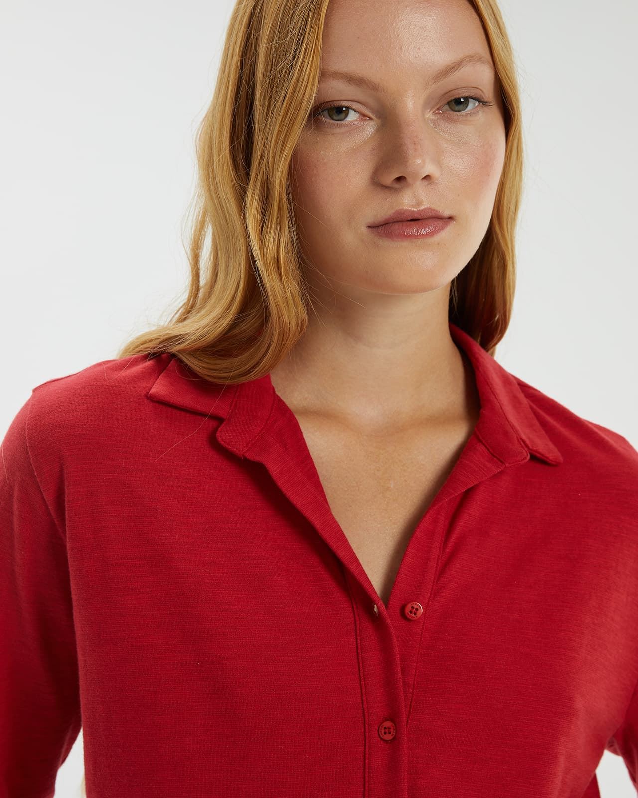 Blusa roja - Imagen 3