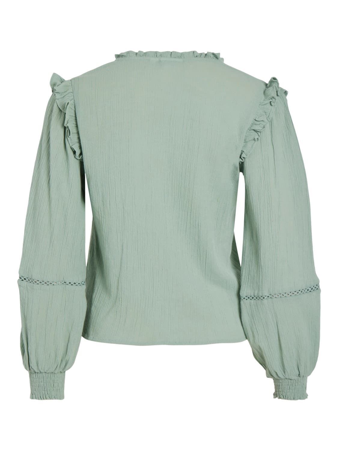 Blusa verde vialia - Imagen 2