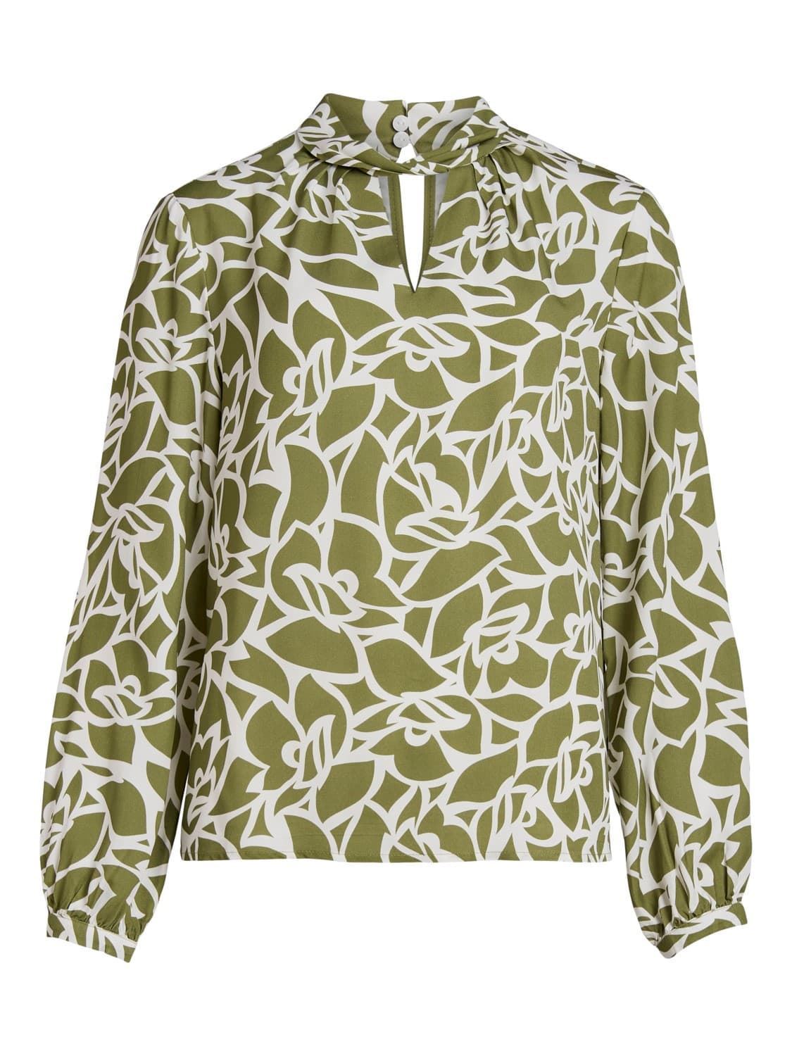 Blusa verde vimoras - Imagen 1