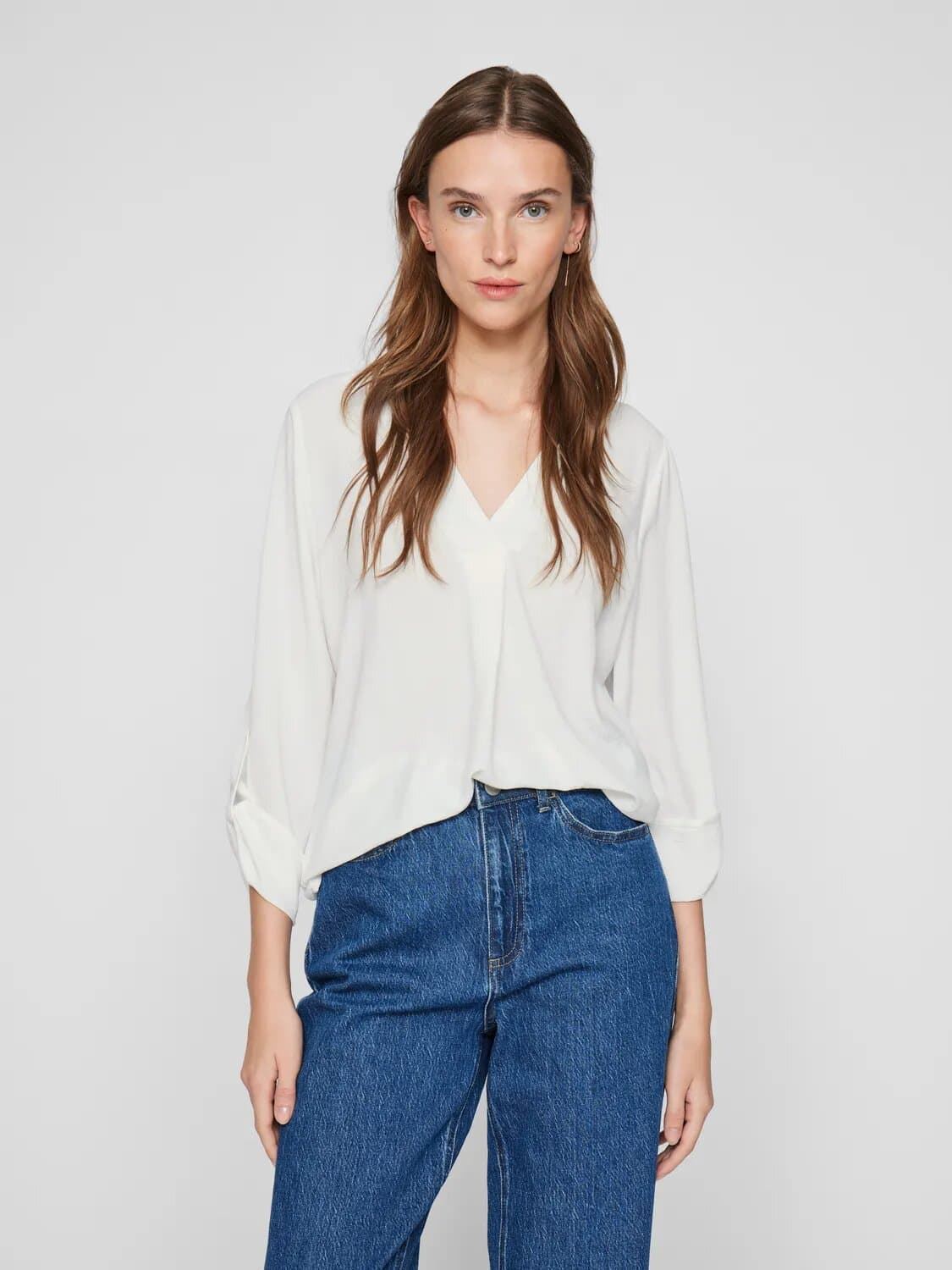Blusa vijosa blanca - Imagen 1