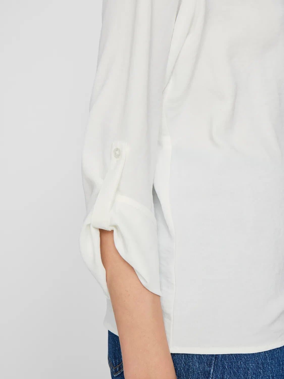 Blusa vijosa blanca - Imagen 3