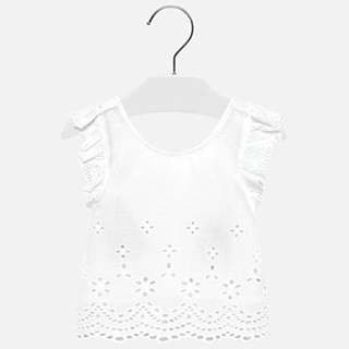 Blusón blanco - Imagen 1