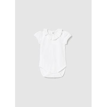 Body cuello volante blanco - Imagen 1