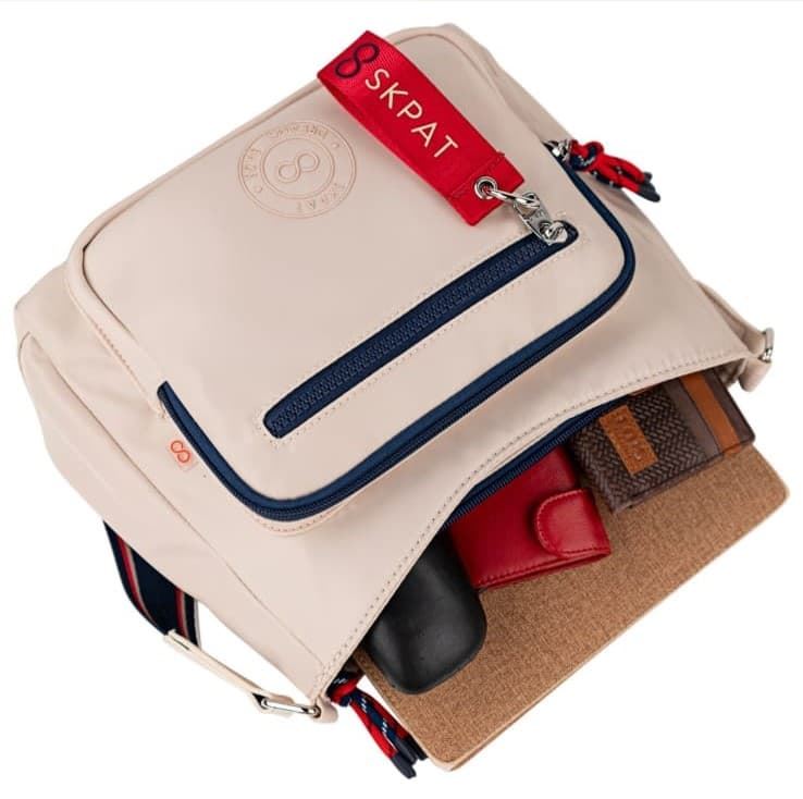 Bolso-bandolera beige - Imagen 3