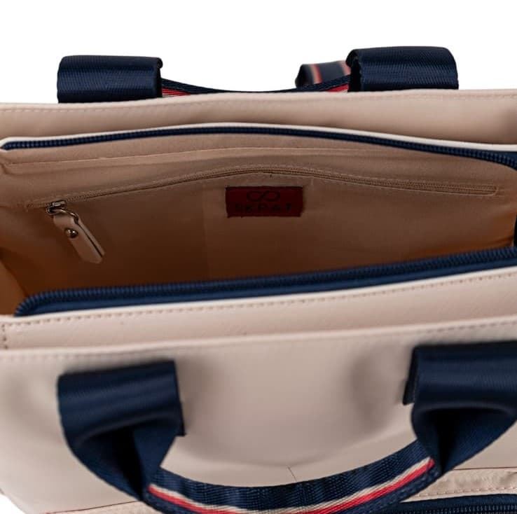 Bolso-bandolera beige - Imagen 4