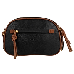 Bolso-bandolera Tulsa negro - Imagen 2