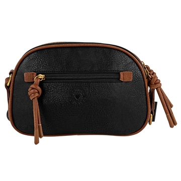 Bolso-bandolera Tulsa negro - Imagen 2