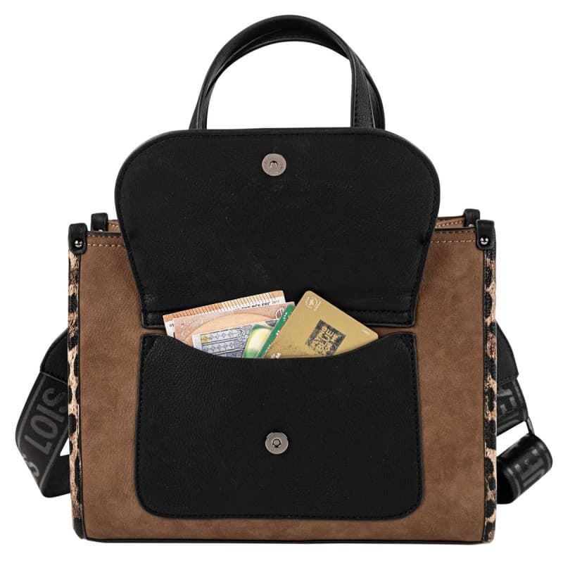 Bolso de mano marrón - Imagen 3