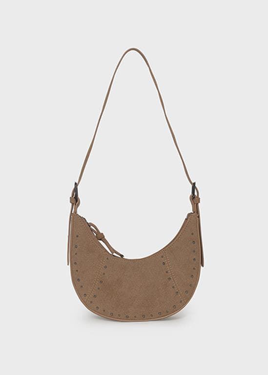 Bolso medialuna caramelo - Imagen 1