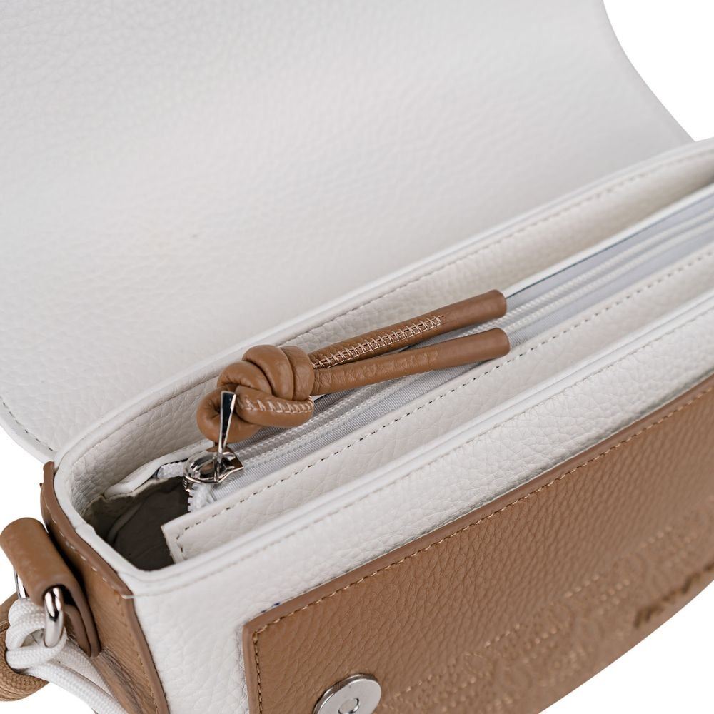 Bolso Shavanna marrón-blanco - Imagen 3