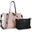 Bolso-shopper negro-piedra - Imagen 1