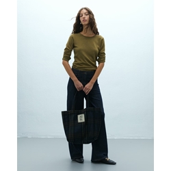 Bolso tote verde - Imagen 2