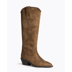 Bota serraje camel - Imagen 1