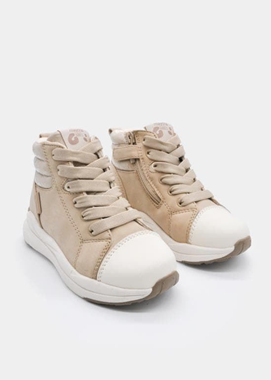 Botín chunky beige - Imagen 3