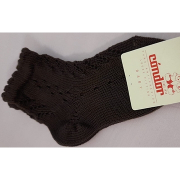 Calcetín corto perlé calado - Imagen 1
