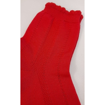Calcetín corto rojo - Imagen 1