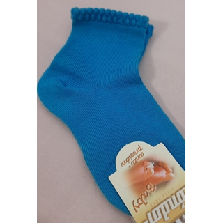 Calcetín corto turquesa - Imagen 1